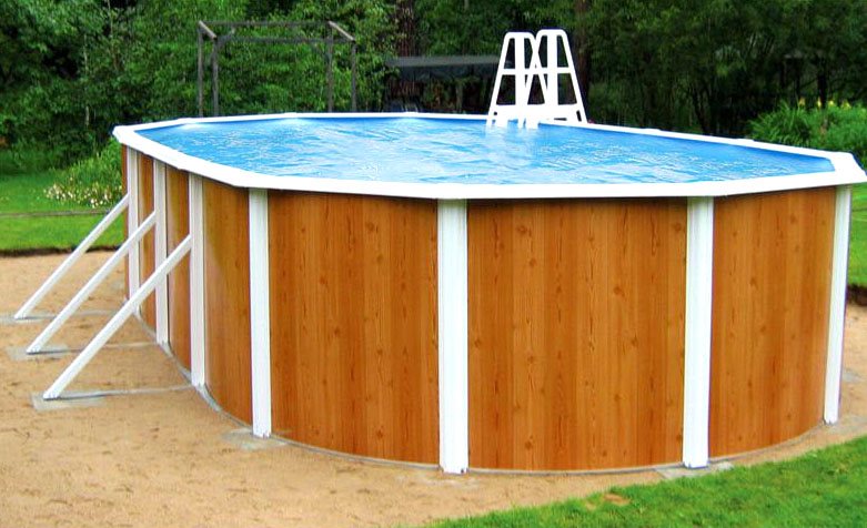 Бассейн Atlantic pool овальный Esprit-Big размер 10,0х5,5х1,35 м