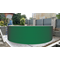 Круглый бассейн ЛАГУНА 2,44х1,25м (мятно-зелёный RAL 6029), чаша 0,4мм