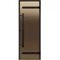 Дверь для сауны Harvia 90x190 Legend черная коробка сосна, бронза D91901МL