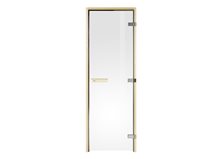 Дверь для сауны Tylo 80x200 DGL 80x200 (осина) бронза