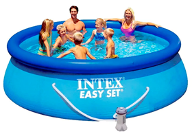 Бассейн надувной INTEX Easy Set 366х76 см фильтр-насос, арт.28132NP