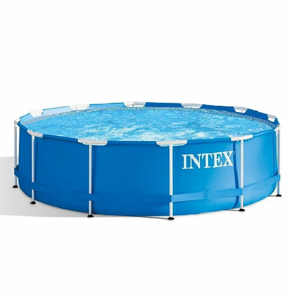 Каркасный бассейн INTEX круглый Metal Frame 366х76 см, арт. 28210NP