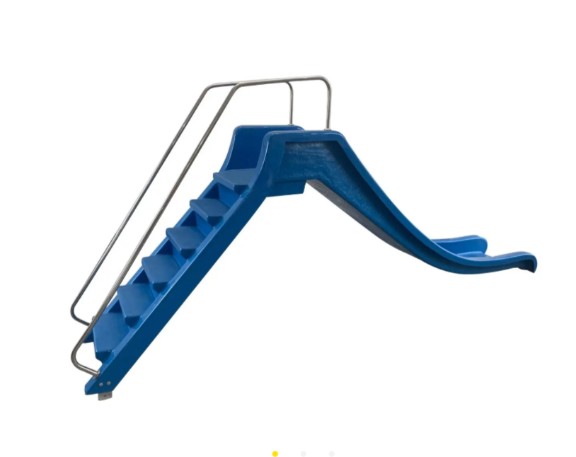 Горка Aquaviva, прямая со ступеньками