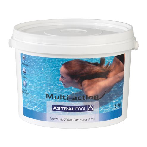 Astralpool Мультихлор для жесткой воды, в табл.200гр., 5 кг
