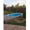 Бассейн ЛАГУНА овальный вкапываемый 4,9х3,05х1,25 м  (принт)