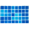Пленка ПВХ Alkorplan Bysance Blue (мозайка строгая),ширина 1,65