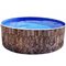 Круглый бассейн ЛАГУНА 3,05х1,25 м (природный камень)
