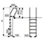 Лестница для бассейна,серия F (4 ступени)