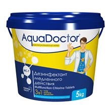 Комплексное средство 3в 1 AquaDoctor М-СТ в табл. 200гр.,5 кг