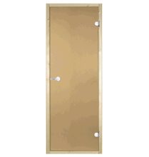 Дверь для сауны Harvia 70x190 STG ольха/бронза