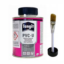 Клей Tangit 500 мл для ПВХ (PVC-U) в банке с кистью