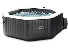 Надувной СПА бассейн (джакузии) INTEX "Jet and Bubble Deluxe", 218х71см, c хлорогенератором, арт.28462