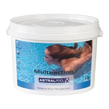 Astralpool Мультихлор для жесткой воды, в табл.200гр., 25 кг