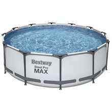 Бассейн BESTWAY круглый Steel Pro Max 366х100 см, арт.56418