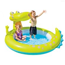 Бассейн INTEX "Крокодил" 198х160х91 см, арт.57431NP