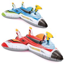 Игрушка для плавания "Самолет с водяным пистолетом" 150 см, арт.57536NP