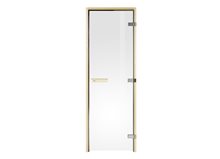 Дверь для сауны Tylo 80x210 DGL 80x210 (осина) прозрачное стекло