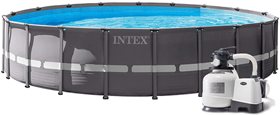 Бассейн INTEX круглый Ultra Frame 549х132 см (комплект) арт.26330NP