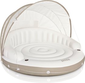 Плот для плавания INTEX с навесом, 199х150см, арт.58292EU