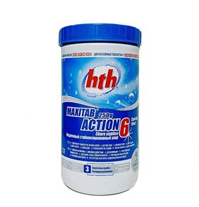 Двухслойная таблетка HTH, 6 в 1,в табл.250гр.,1 кг