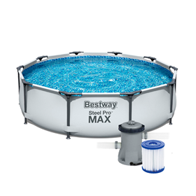 Бассейн Bestway Steel Pro Max 305х76 см, фильтр-насос,арт.56408