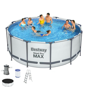 Бассейн BESTWAY круглый Steel Pro Max 366х122 см, арт.56420