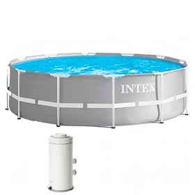 Бассейн INTEX круглый Prisme Frame 305х99 см, фильтр-насос,арт.26706